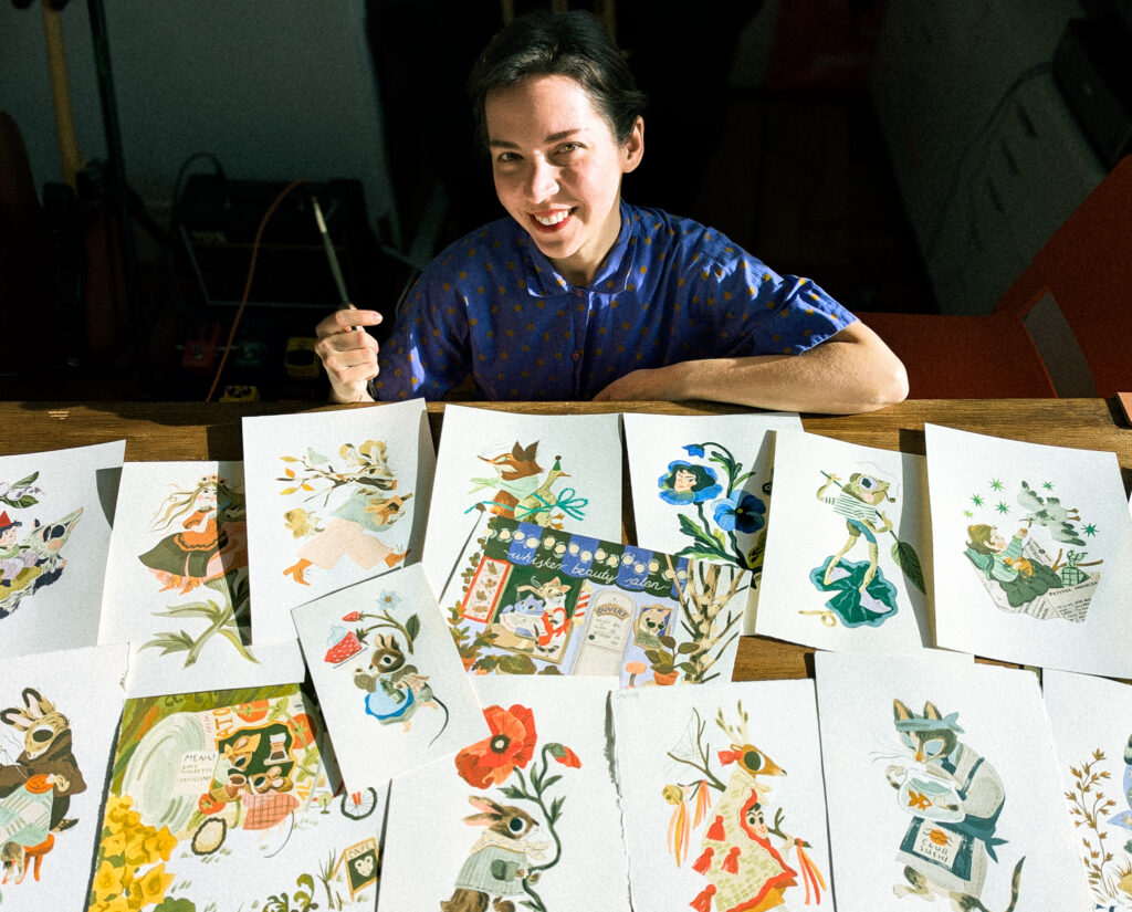 Agata Zlotko, illustratrice pour livres pour enfants